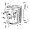 Part Location Diagram of WR71X1690 GE FRONT DOOR SHELF
