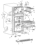 Part Location Diagram of WR71X6042 GE SHELF