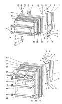 Part Location Diagram of WR22X0311 GE DOOR UTILITY