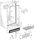 Part Location Diagram of WR02X6400 GE USE GEH WR2X6400