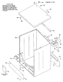 Part Location Diagram of WE20X0684 GE COVER