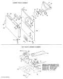 Part Location Diagram of WE20X0567 GE FRONT Assembly