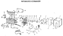 ICEMAKER Diagram and Parts List for WR30X253  General Electric Ice Maker