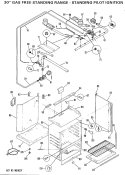 Part Location Diagram of WB49X0518 GE BASE MAIN