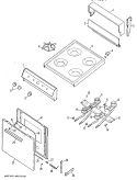 ELECTRIC IGNITION Diagram and Parts List for JGAS02PH1  General Electric Range