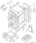 Part Location Diagram of WB2X10146 GE PILOT-OVEN BURNER