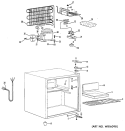 Part Location Diagram of 49-6508 GE OWNERS GUIDE