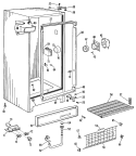 Part Location Diagram of WB02X7472 GE BRACKET