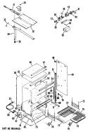 Part Location Diagram of WB18X0223 GE CORD, POWER