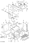 Part Location Diagram of WB02X4600 GE USE GEH WB2X4600