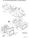 Part Location Diagram of WB08X0242 GE USE GEH WB8X242