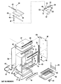 Part Location Diagram of WB02X4452 GE 5303207644