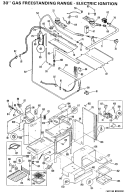 Part Location Diagram of WB48X0184 GE RACK-GUIDE