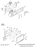 Part Location Diagram of WB55X0584 GE LINER-OV-DR