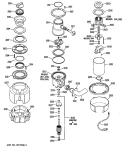 Part Location Diagram of WC02X0372 GE DRAIN BRACKT