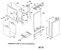 Section Diagram and Parts List for GCG1000-01  General Electric Trash Compactor