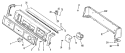 Section Diagram and Parts List for DDG5189VTL  General Electric Dryer