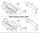 Section Diagram and Parts List for DDE0580GBL  General Electric Dryer