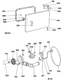 Section Diagram and Parts List for DDE5710GAM  General Electric Dryer