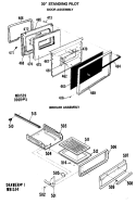 Part Location Diagram of WB55X0601 GE USE GEH WB55X601