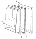 Part Location Diagram of WR17X6251 GE GUARD-SHELF