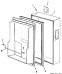 Part Location Diagram of WR24X5239 GE GASKET