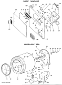 Part Location Diagram of WE14X0179 GE DIFF-SEAL AS