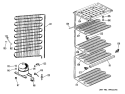 Part Location Diagram of WR97X0157 GE R-12/10.00**