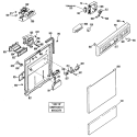 Part Location Diagram of WD21X5204 GE SWITCH PUSHBUTTON