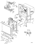Part Location Diagram of 49-5388 GE PM MANUAL USE & CARE