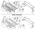 Section Diagram and Parts List for DDE7500GBL  General Electric Dryer