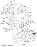 Section Diagram and Parts List for GCG950-01  General Electric Trash Compactor