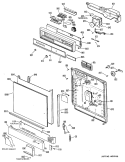 Part Location Diagram of WD12X0302 GE GUARD