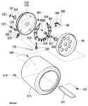 Part Location Diagram of WE04M0133 GE USE GEH WE4M133