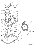 Part Location Diagram of WB32X0111 GE USE GEH WB32X111