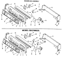 BACKSPLASH ASSEMBLY Diagram and Parts List for DDG5189VUL  General Electric Dryer
