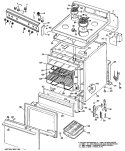 Part Location Diagram of 49-8043 GE MANUAL USERS