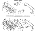 BACKSPLASH ASSEMBLY Diagram and Parts List for DDE8000MBL  General Electric Dryer