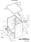 Part Location Diagram of WE14X0167 GE ACCESS PANEL