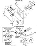 CABINET FRONT ASM. Diagram and Parts List for DDC6000MBL  General Electric Dryer