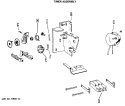 TIMER ASSEMBLY Diagram and Parts List for DDC6000MBL  General Electric Dryer