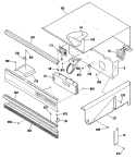 Section Diagram and Parts List for ZEK736GP1BG  General Electric Wall Oven
