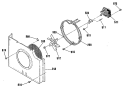 Section Diagram and Parts List for ZEK736GP1BG  General Electric Wall Oven