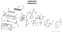 ICEMAKER Diagram and Parts List for WR30X0310  General Electric Ice Maker