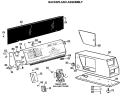 Part Location Diagram of WH42X2308 GE HOUSING Assembly CONTROL