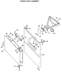Part Location Diagram of WL02X0071 GE WL2X71D