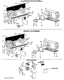 BACKSPLASH & COIN BOX ASSEMBLY Diagram and Parts List for CATL160RBL  General Electric Washer