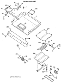 Part Location Diagram of 49-8659 GE USE AND CARE MANUAL