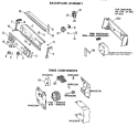 BACKSPLASH ASSEMBLY Diagram and Parts List for WWA8314PML  General Electric Washer