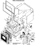 Part Location Diagram of WB02X6707 GE BRACKET